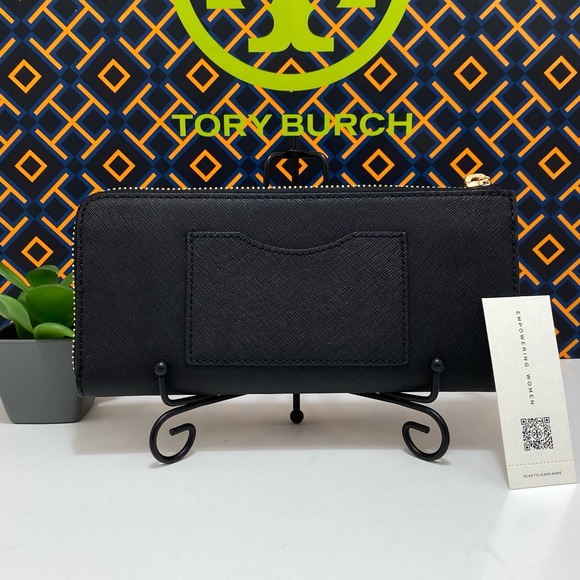 Tory Burch Emerson L-zip continental wallet - Picture 3 of 12